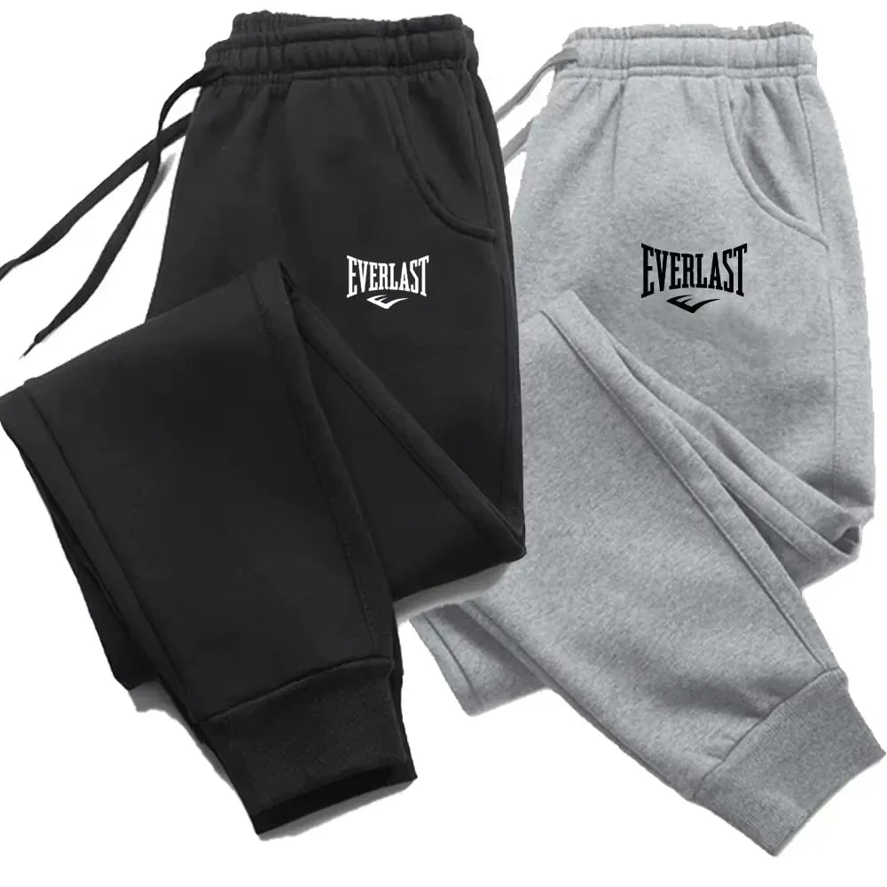KissICON EVERLAST Printed Jogger Pants for Men & Women | High Quality Breathable Sweatpants for Running & Casual Wear ZYWK003
