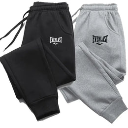 KissICON EVERLAST Printed Jogger Pants for Men & Women | High Quality Breathable Sweatpants for Running & Casual Wear ZYWK003