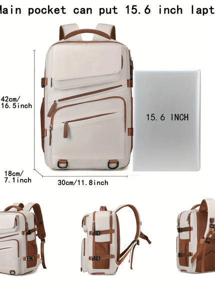 KissICON Expandable Business Travel Laptop Backpacks for All