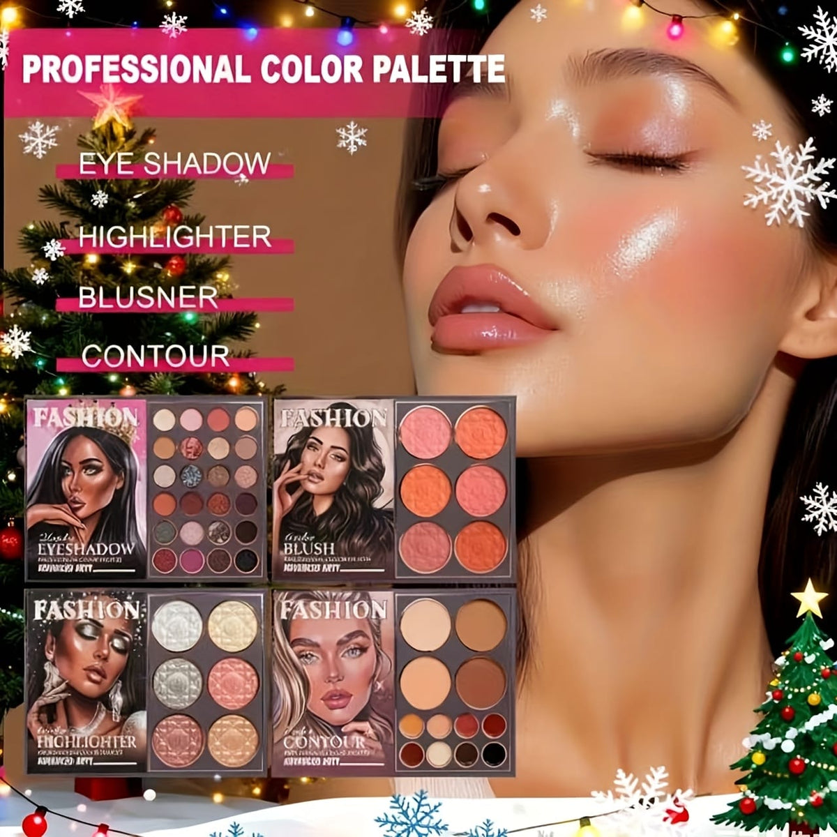 KissICON EYE-2063 Allinone 12 Shade Makeup Palette Eyeshadow
