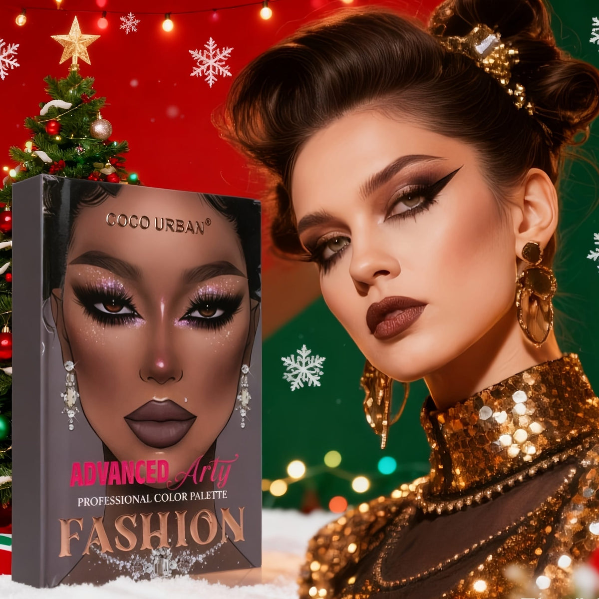 KissICON EYE-2063 Allinone 12 Shade Makeup Palette Eyeshadow