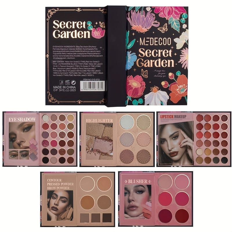 KissICON EYE-6703 67color Face Eye Makeup Palette Gift