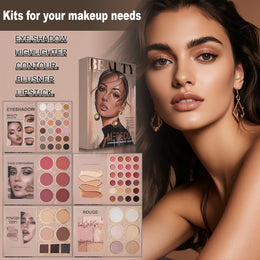 KissICON Eye-6705 Allinone 67color Makeup Palette Cosmetic Gift Set
