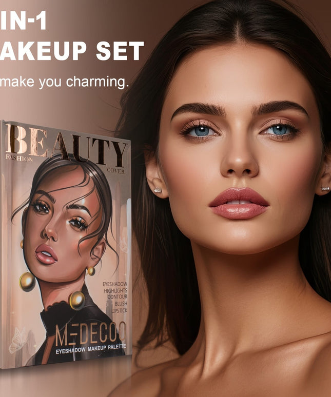 KissICON Eye-6705 Allinone 67color Makeup Palette Cosmetic Gift Set