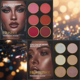 KissICON Eye-7901 Halloween Beauty 24 Eyeshadow Lips Palette