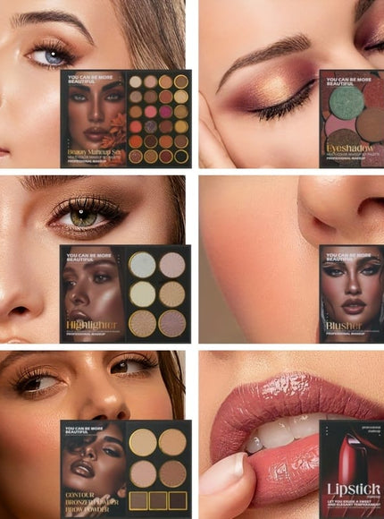 KissICON Eye-7901 Halloween Beauty 24 Eyeshadow Lips Palette
