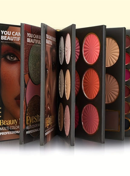KissICON Eye-7901 Halloween Beauty 24 Eyeshadow Lips Palette