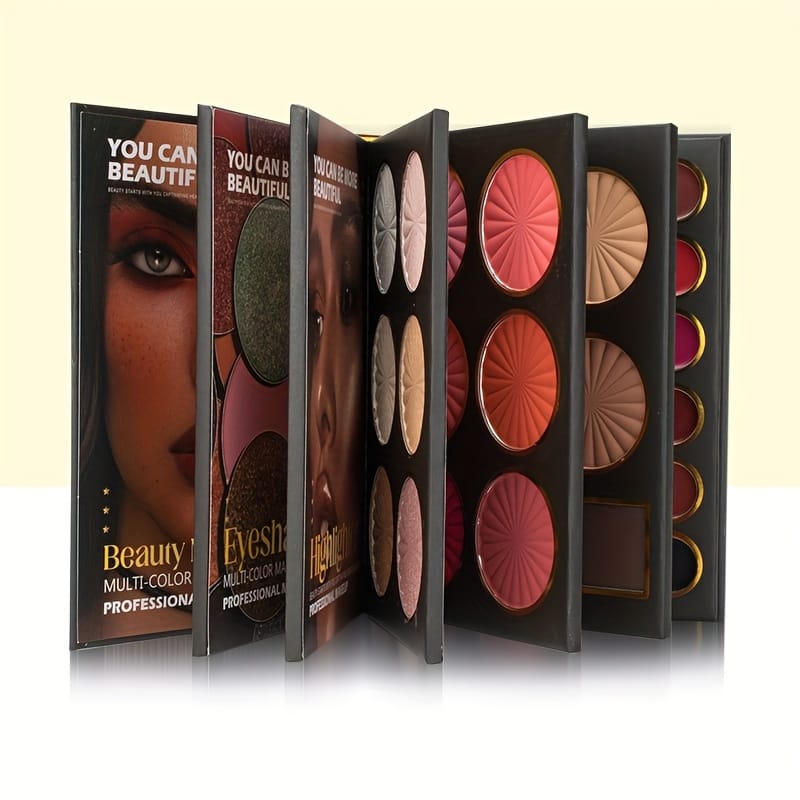 KissICON Eye-7901 Halloween Beauty 24 Eyeshadow Lips Palette