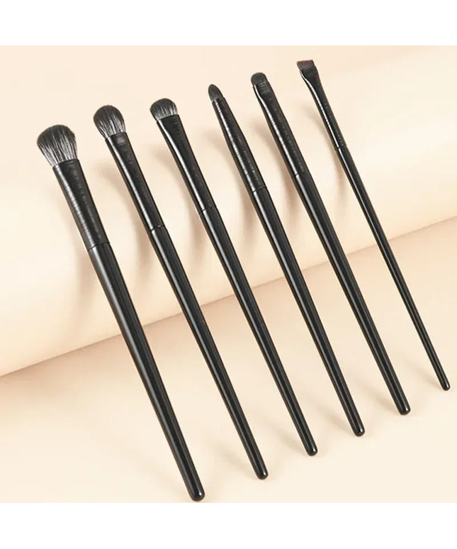 KissICON Eye Makeup Brushes Six Piece Wool Fiber Blending