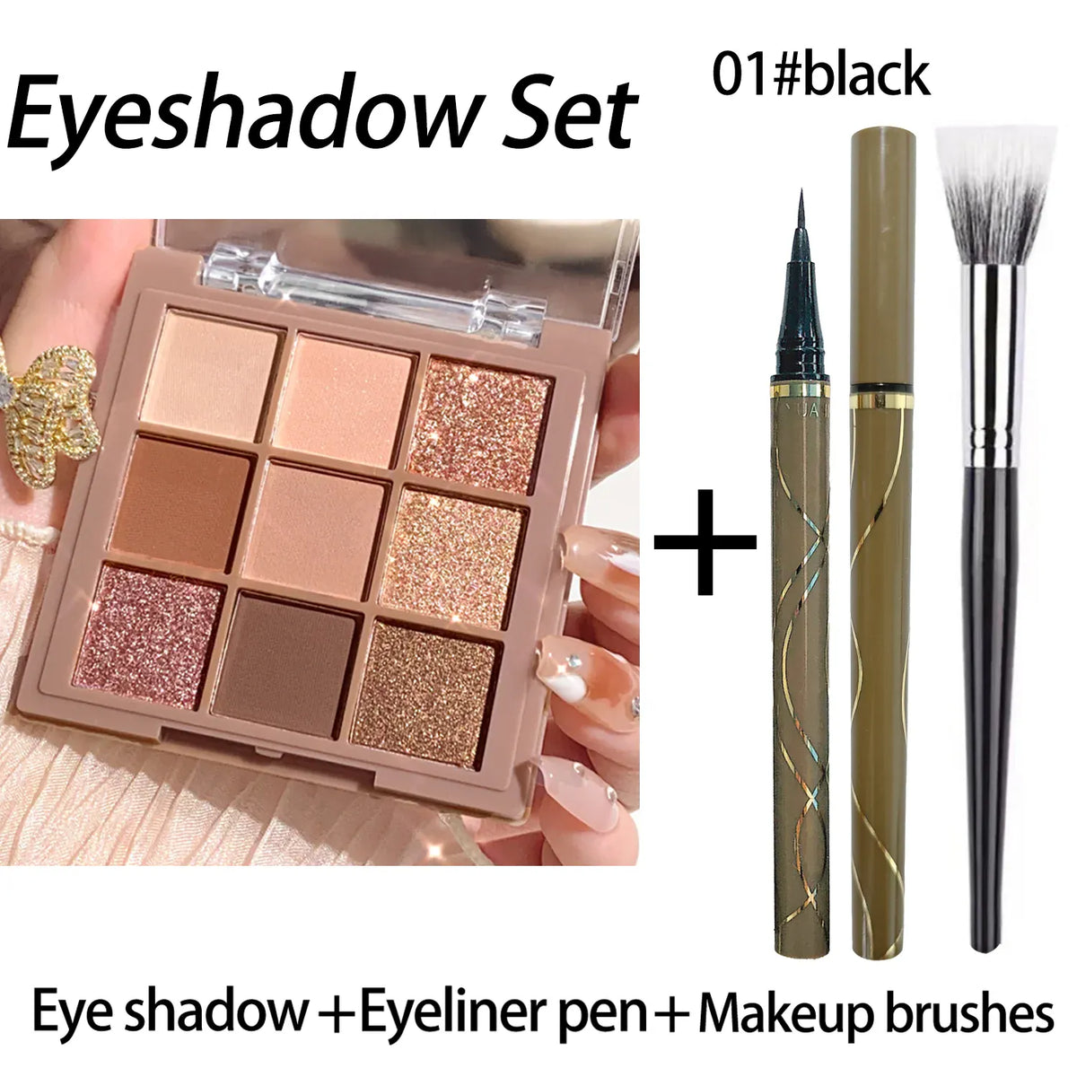KissICON Eye suit 1 KissIcon Newbie Brown Eyeliner Pen - Waterproof Longlasting