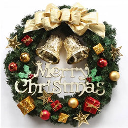 KissICON f Christmas Decoration Handmade Simulation Christmas Wreath Door Hanging Window Props Exquisite High Quality Home Decor