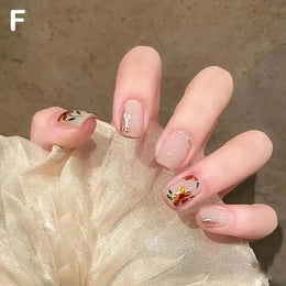 KissICON F 💋 False Nails Kit With Jelly Glue Press