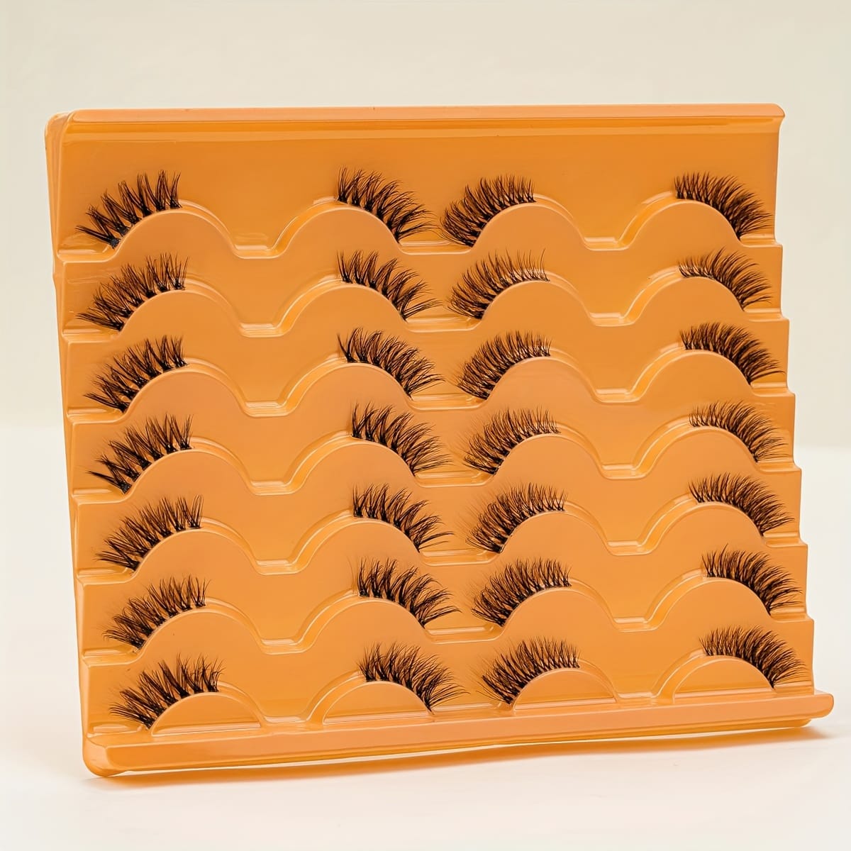 KissICON F04+F08 KissIcon Half Eye Lashes 14 Pairs Slender Fluffy
