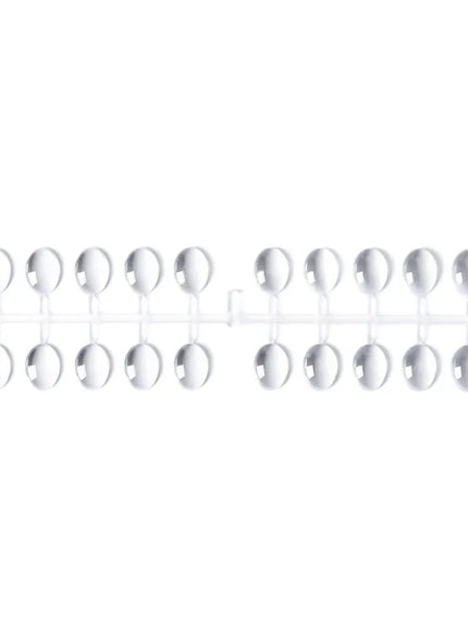 KissICON F106-2 False Nails Tips Display Sticks Clear Nail Swatch