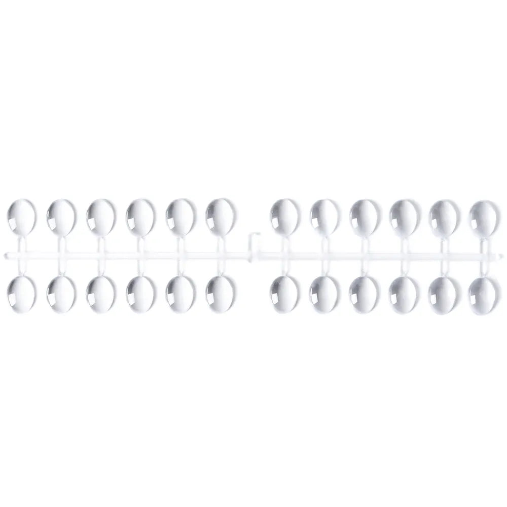 KissICON F106-2 False Nails Tips Display Sticks Clear Nail Swatch