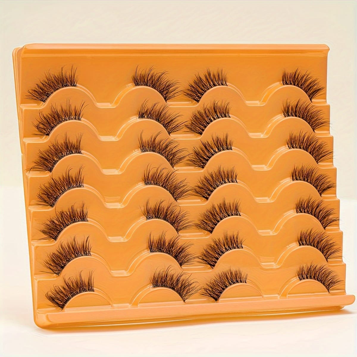 KissICON F12+F13 KissIcon Half Eye Lashes 14 Pairs Slender Fluffy