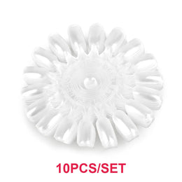 KissICON F145-C False Nails Tips Display Sticks Clear Nail Swatch