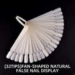 KissICON F161-N False Nails Tips Display Sticks Clear Nail Swatch