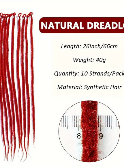 KissIcon Crochet Yarn Wigs 26Inch Braided Extensions