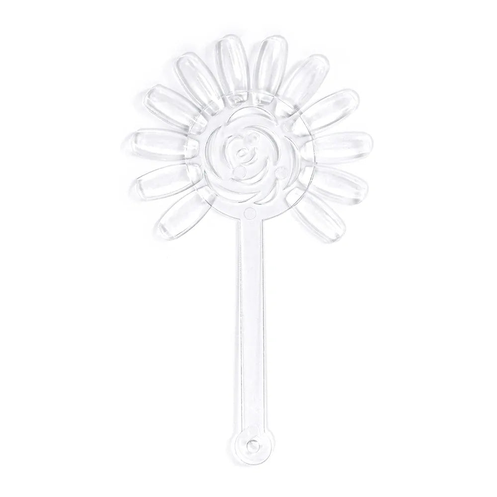 KissICON F27-C False Nails Tips Display Sticks Clear Nail Swatch