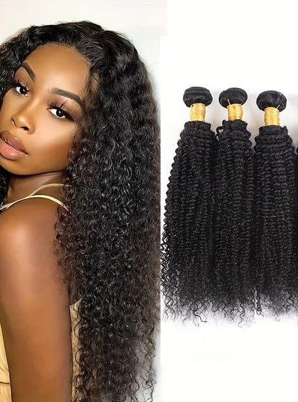 KissIcon Afro Kinky Curly Hair Bundles - Virgin