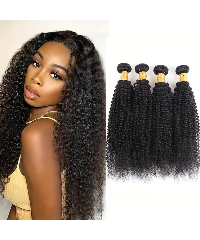 KissIcon Afro Kinky Curly Hair Bundles - Virgin