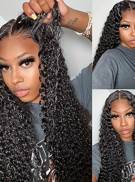 KissIcon Peruvian Water Wave 4Bundles DoubleWeft Extensions
