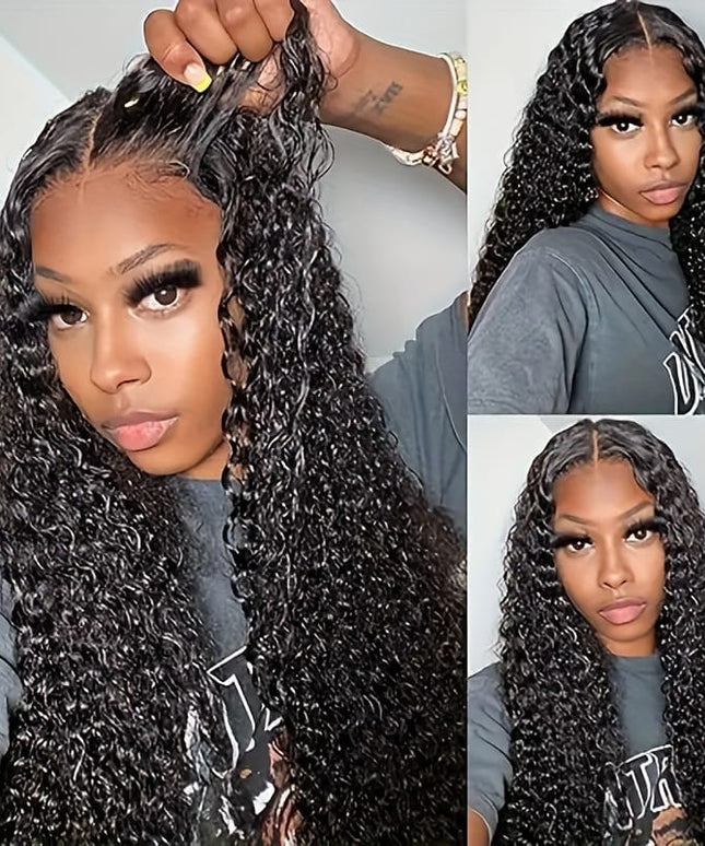 KissIcon Peruvian Water Wave 4Bundles DoubleWeft Extensions