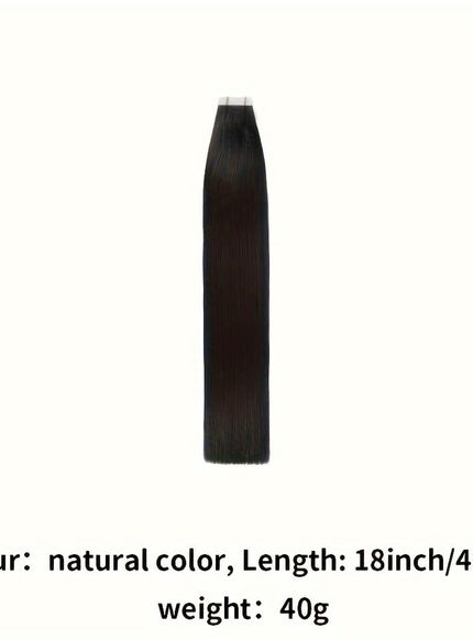 KissIcon Tape-In Straight Hair Extensions 16-26 - Weft