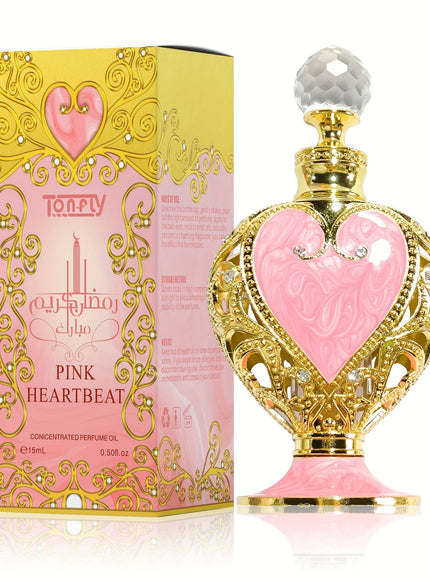 KissICON F785 Pink Heartbeat Longlasting Alcoholfree Floral Perfume Oil