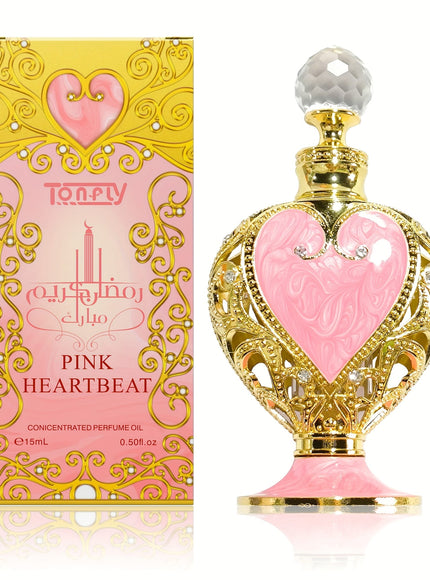 KissICON F785 Pink Heartbeat Longlasting Alcoholfree Floral Perfume Oil
