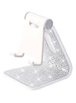 Sparkling White Diamonds on Crisp White