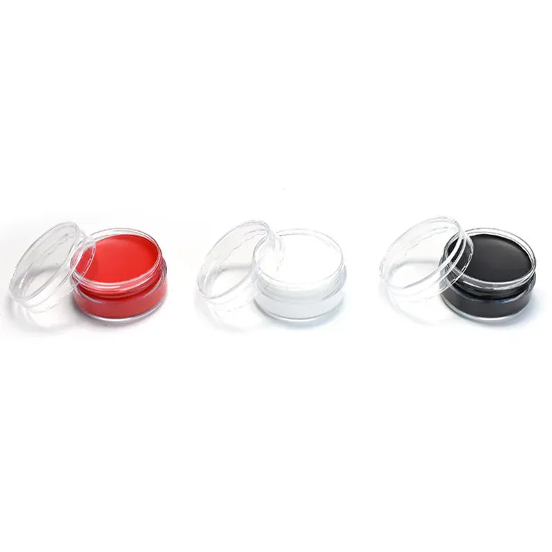 KissICON Face Body Paint White Black Red Special Effects Christmas Cosplay Party Supplies 10g Professional Halloween Makeup Kit