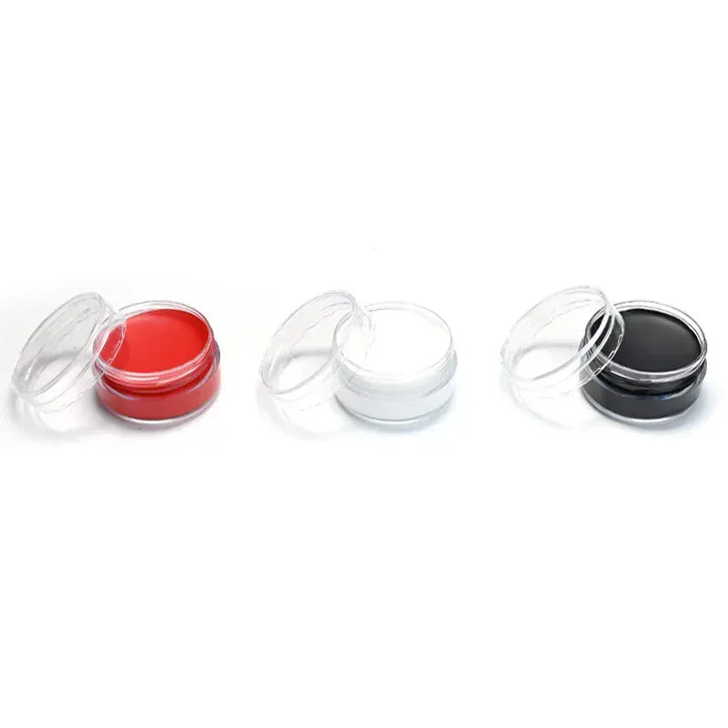 KissICON Face Body Paint White Black Red Special Effects Christmas Cosplay Party Supplies 10g Professional Halloween Makeup Kit