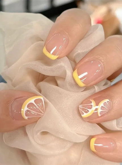 KissICON False-Nails-6172 24Pcs Full Cover Wearing Reusable False Nails Glitter