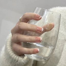 KissICON 💋 False Nails Kit With Jelly Glue Press