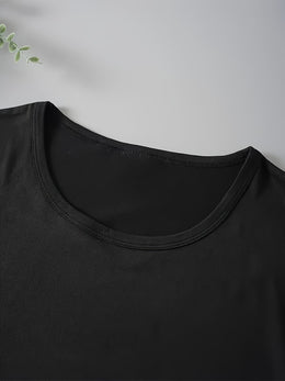 KissICON Fashion Elegant Plus Size Women's T-shirt