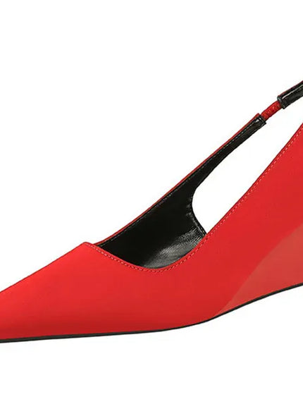 KissICON Fashion Simple Women Basic Shallow Mouth Pointed Toe