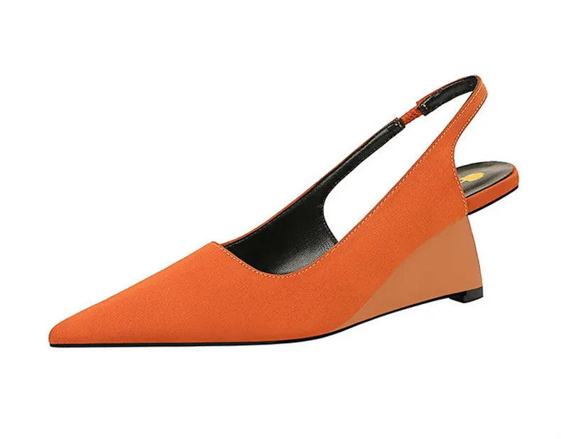KissICON Fashion Simple Women Basic Shallow Mouth Pointed Toe