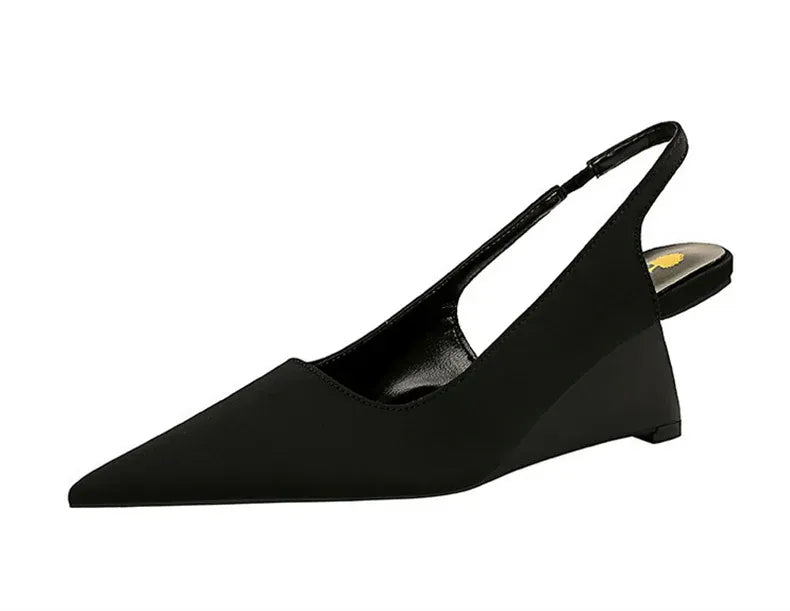 KissICON Fashion Simple Women Basic Shallow Mouth Pointed Toe