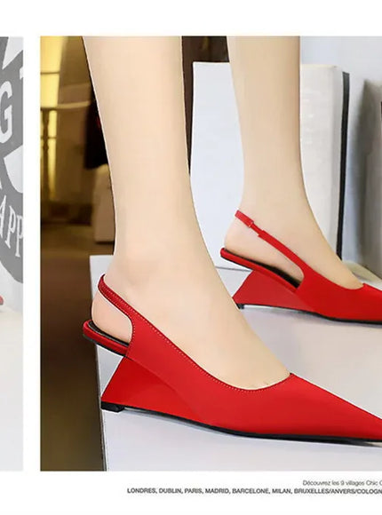 KissICON Fashion Simple Women Basic Shallow Mouth Pointed Toe