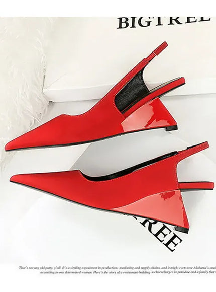 KissICON Fashion Simple Women Basic Shallow Mouth Pointed Toe