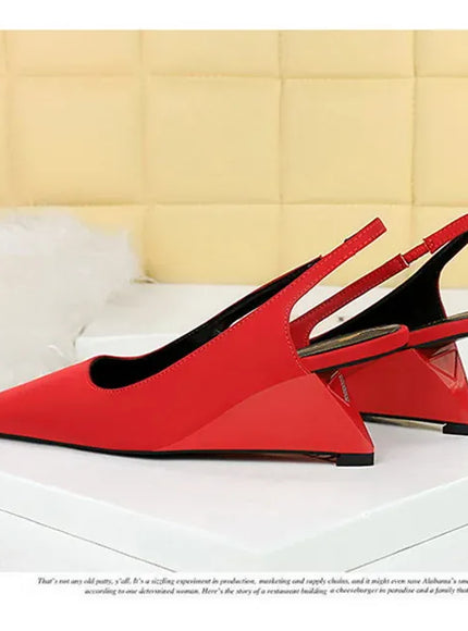 KissICON Fashion Simple Women Basic Shallow Mouth Pointed Toe