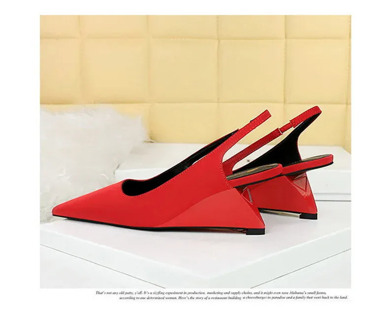 KissICON Fashion Simple Women Basic Shallow Mouth Pointed Toe