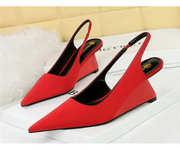 KissICON Fashion Simple Women Basic Shallow Mouth Pointed Toe