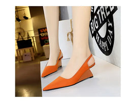 KissICON Fashion Simple Women Basic Shallow Mouth Pointed Toe