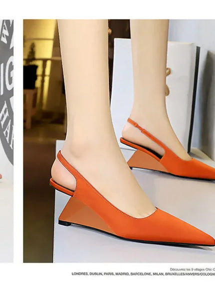 KissICON Fashion Simple Women Basic Shallow Mouth Pointed Toe