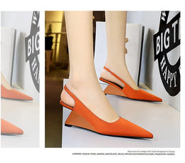 KissICON Fashion Simple Women Basic Shallow Mouth Pointed Toe