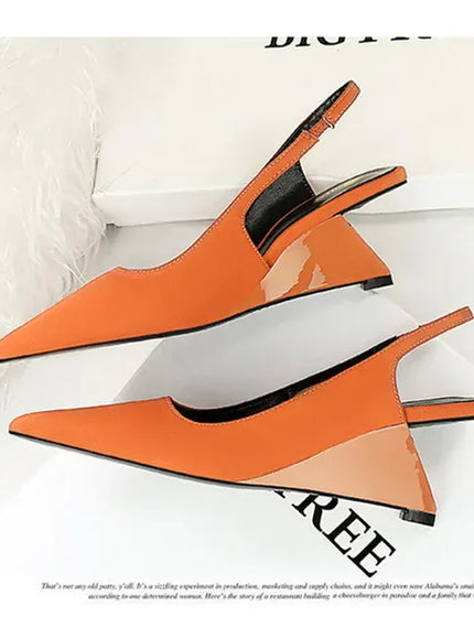 KissICON Fashion Simple Women Basic Shallow Mouth Pointed Toe