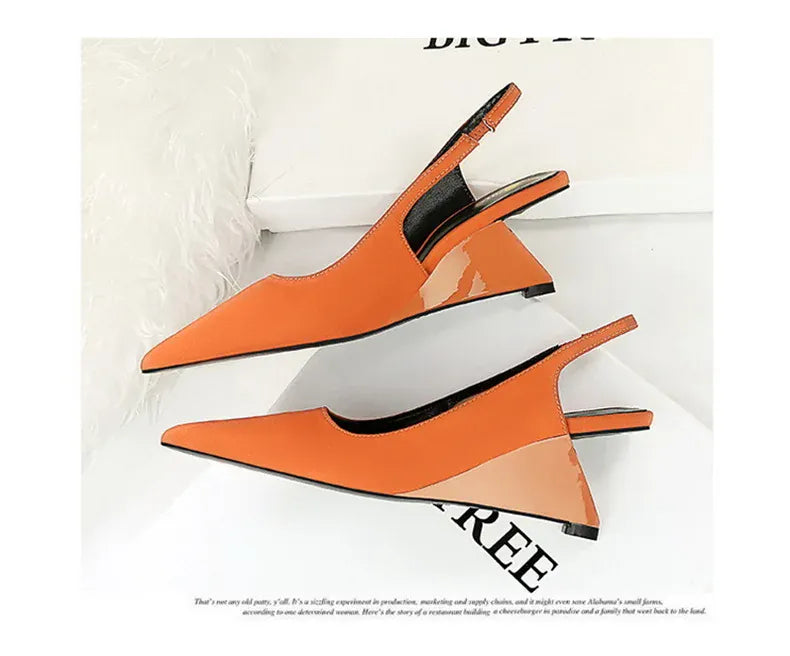 KissICON Fashion Simple Women Basic Shallow Mouth Pointed Toe